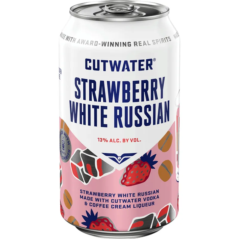 Cutwater Strawberry White Russian view 1