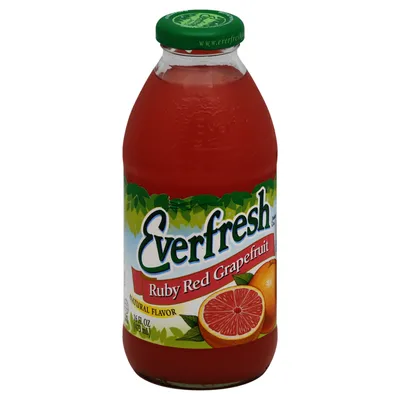 Everfresh Ruby Red Grapefruit Juice 16 oz