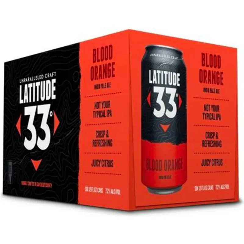 Latitude 33 Blood Orange IPA view 1