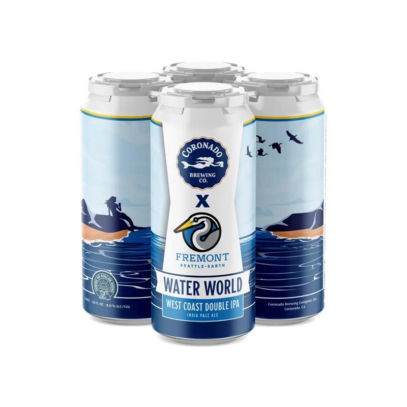 Coronado Brewing Company Water World West Coast Double IPA view 1