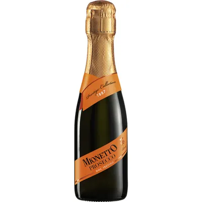 Mionetto Prosecco Brut Sparkling White Wine 187ml Bottle