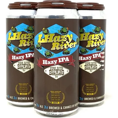 Kern River Lhazy River Hazy IPA 4 Pack 16oz Cans