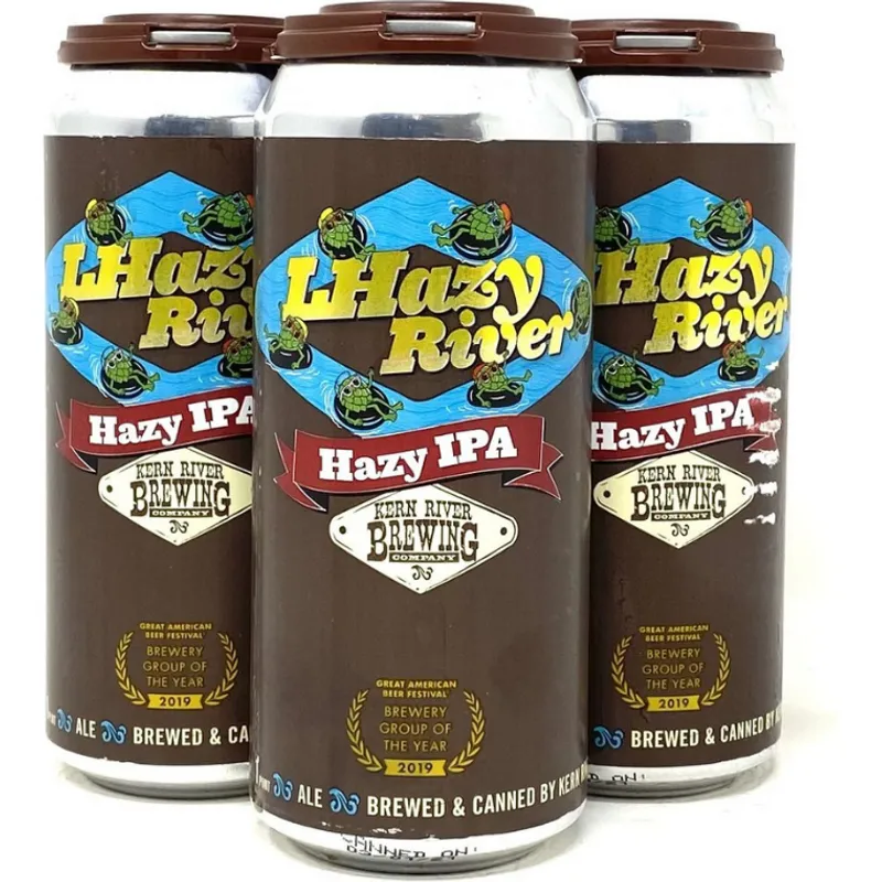 Kern River Lhazy River Hazy IPA view 1