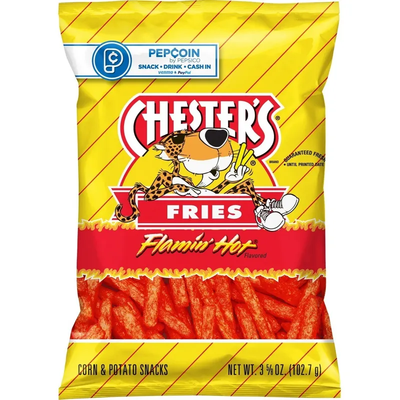 Chester's Corn Snacks, Flamin' Hot Flavored view 1