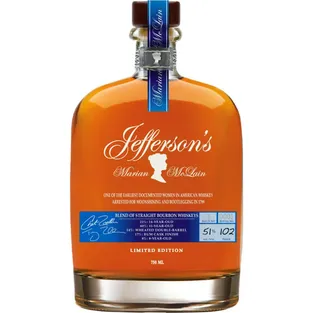 Jefferson's Blend Straight Bourbon Marian McLain Limited Edition