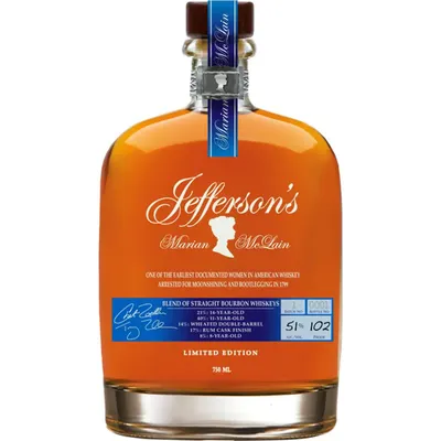 Jefferson's Blend Straight Bourbon Marian McLain Limited Edition 750ml Bottle
