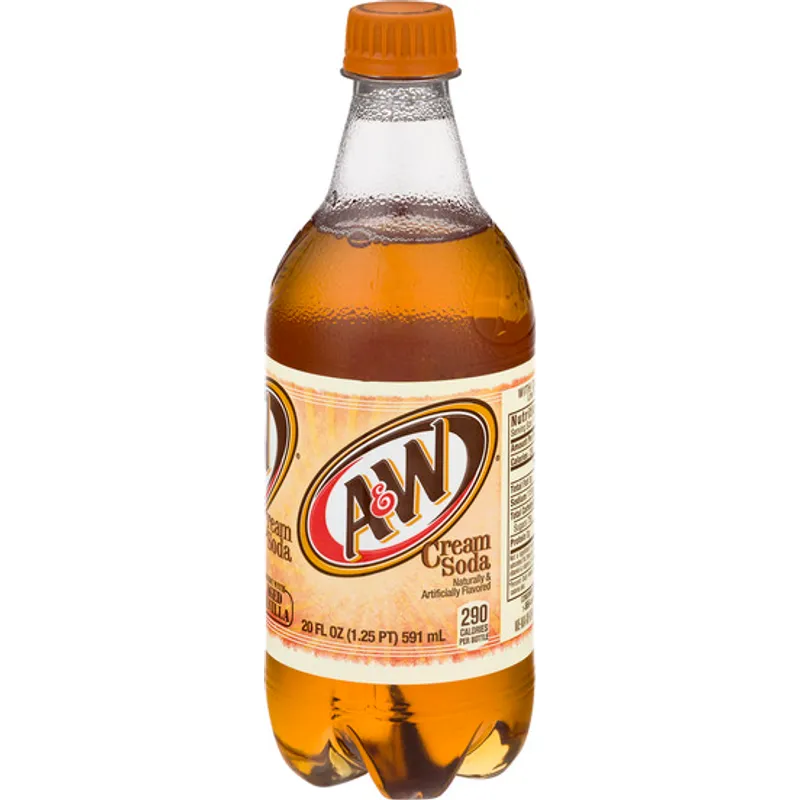 A & W Cream Soda Made With Aged Vanilla view 1