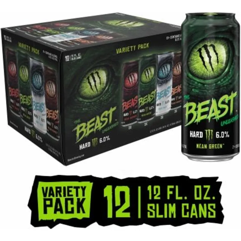 The Beast Unleashed Monster Flavored Hard Beverage Variety view 1