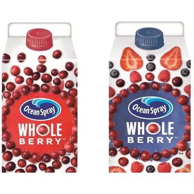 Ocean Spray Whole Berry Juice 28oz Plastic Bottle