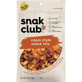 Snak Club Cajun Style Snack Mix