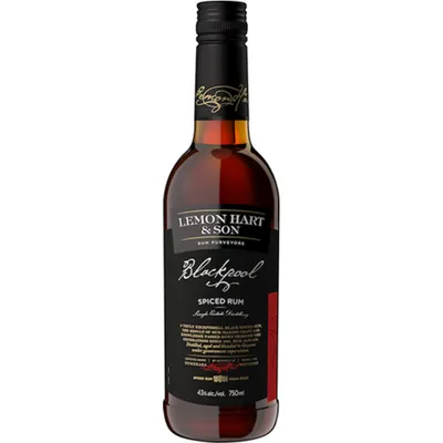 Lemon Hart & Sons Blackpool Spiced Rum 750ml Bottle