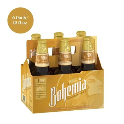 Bohemia Pilsner 6 Pack 12oz Bottles