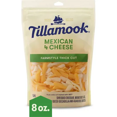 Tillamook Shredded Mexican 4 Cheese Blend 8oz