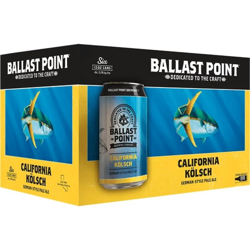 Ballast Point California Kolsch view 1