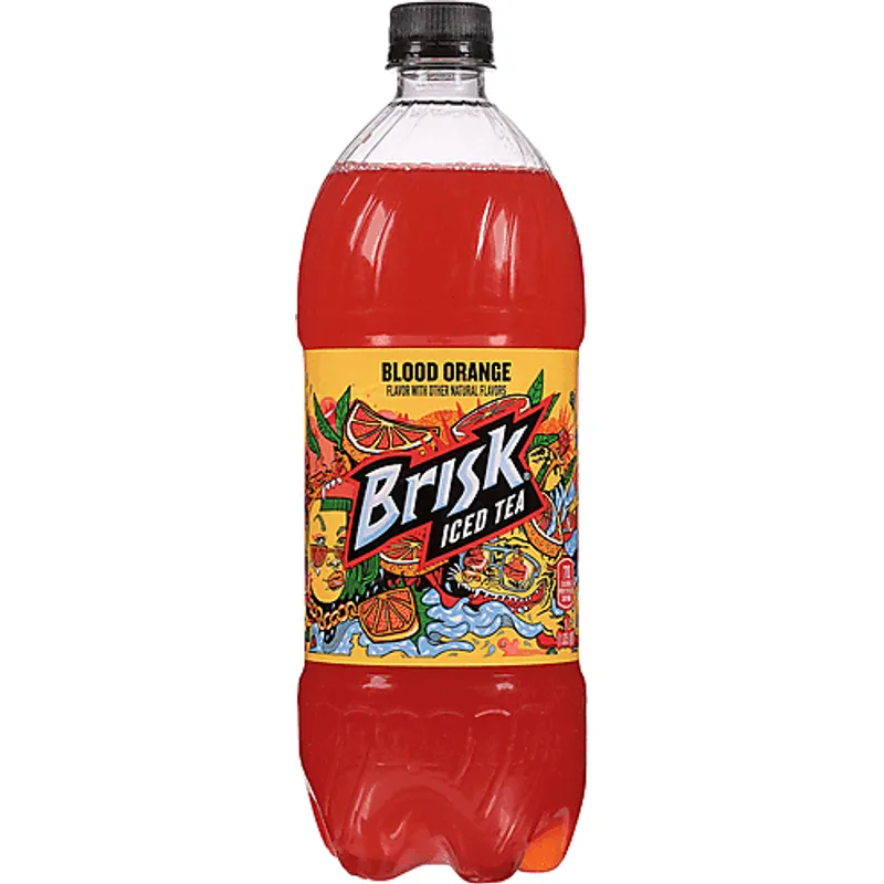 Brisk Iced Tea, Blood Orange view 1