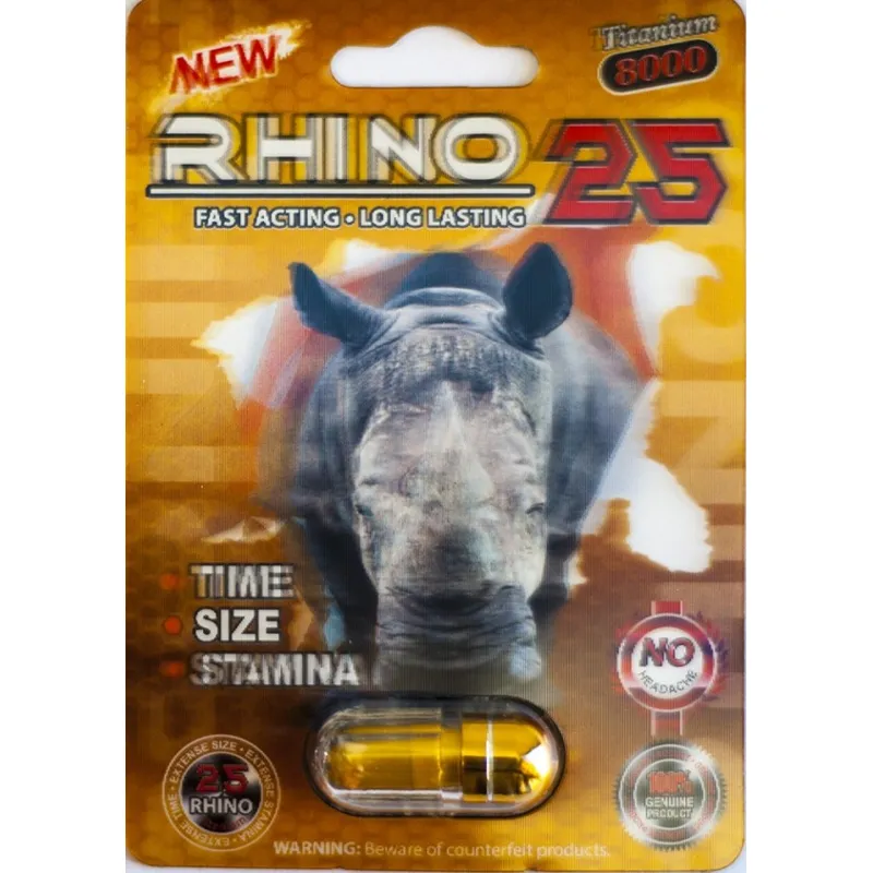 Rhino Titanium Male Enhancement Box view 1