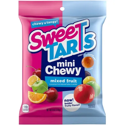 SweeTARTS Mini Chewy Mixed Fruit Candy 6 oz Bag