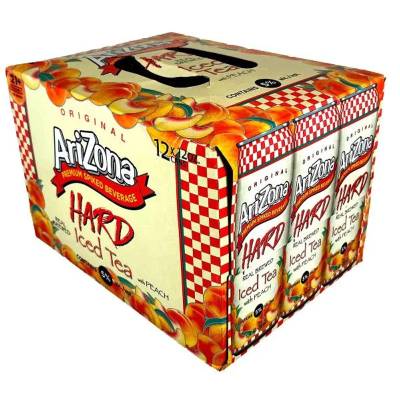 Arizona Hard Peach Iced Tea view 1