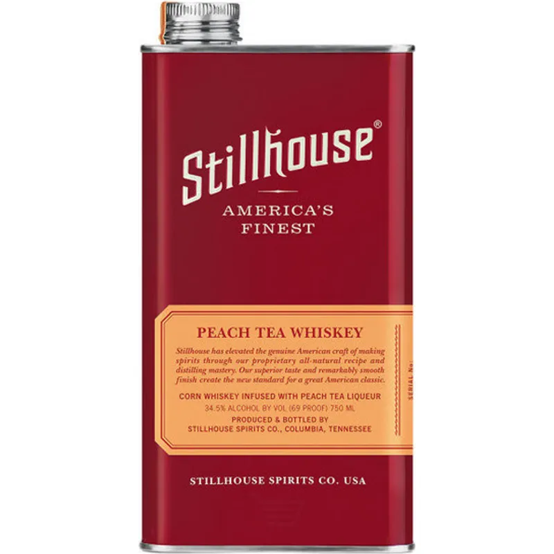 Stillhouse America's Finest Peach Tea Whiskey Can view 1