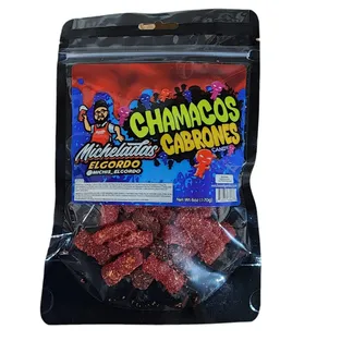 Micheladas El Gordo Chamacos Cabrones Chamoy Gummy Candy