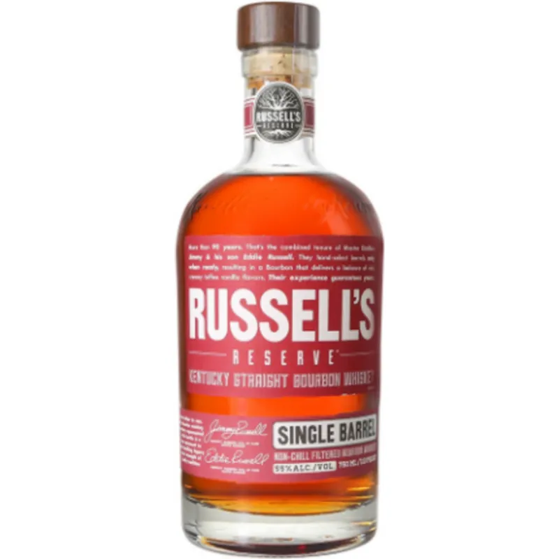 Russells Reserve Kentucky Straight Bourbon Whiskey Single Barrel view 1