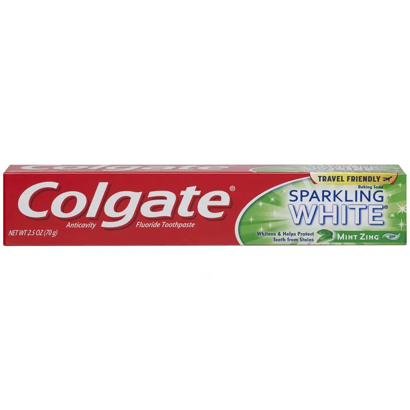 Colgate Sparkling White Mint Zing Toothpaste view 1