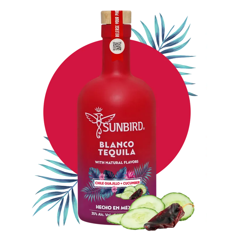 Sunbird Chile Guajillo + Cucumber Blanco Tequila view 1