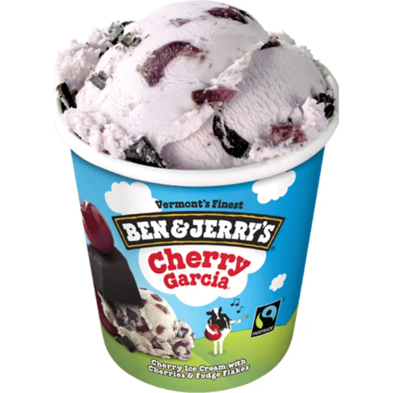 Ben & Jerrys Cherry Garcia view 1