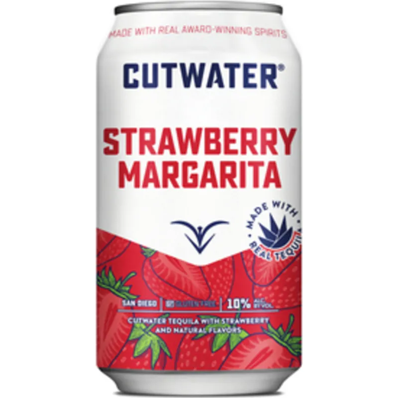 Cutwater Strawberry Margarita view 1