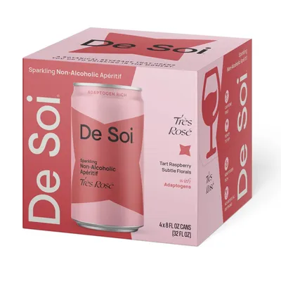 De Soi Tres Rosé 4 Pack 8oz Cans