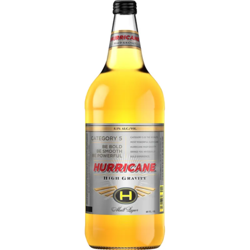 Hurricane Malt Liquor view 1