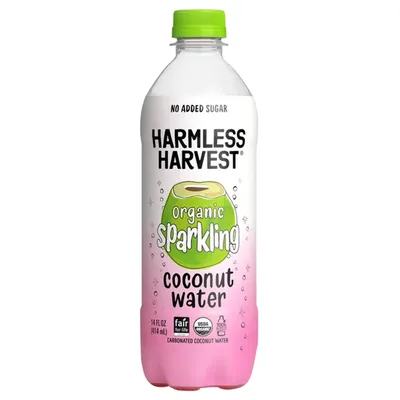 Harmless Harvest Organic Sparkling Coconut Water 14 oz