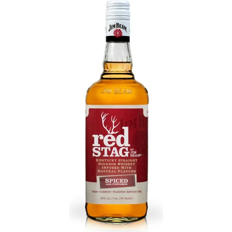 Red Stag Kentucky Straight Bourbon Whiskey Spiced Cinnamon view 1