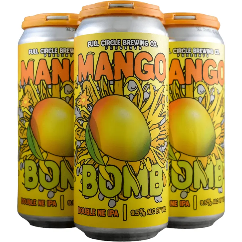 Full Circle Peach Bomb New England Iipa view 1