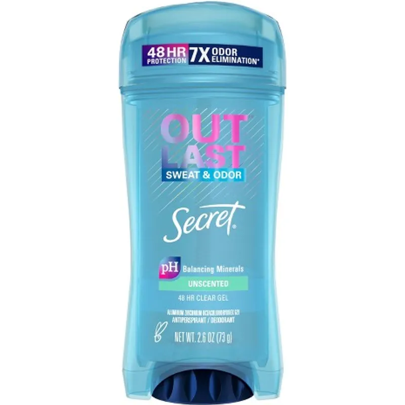 Secret Outlast Clear Gel Antiperspirant & Deodorant For Women Unscented view 1