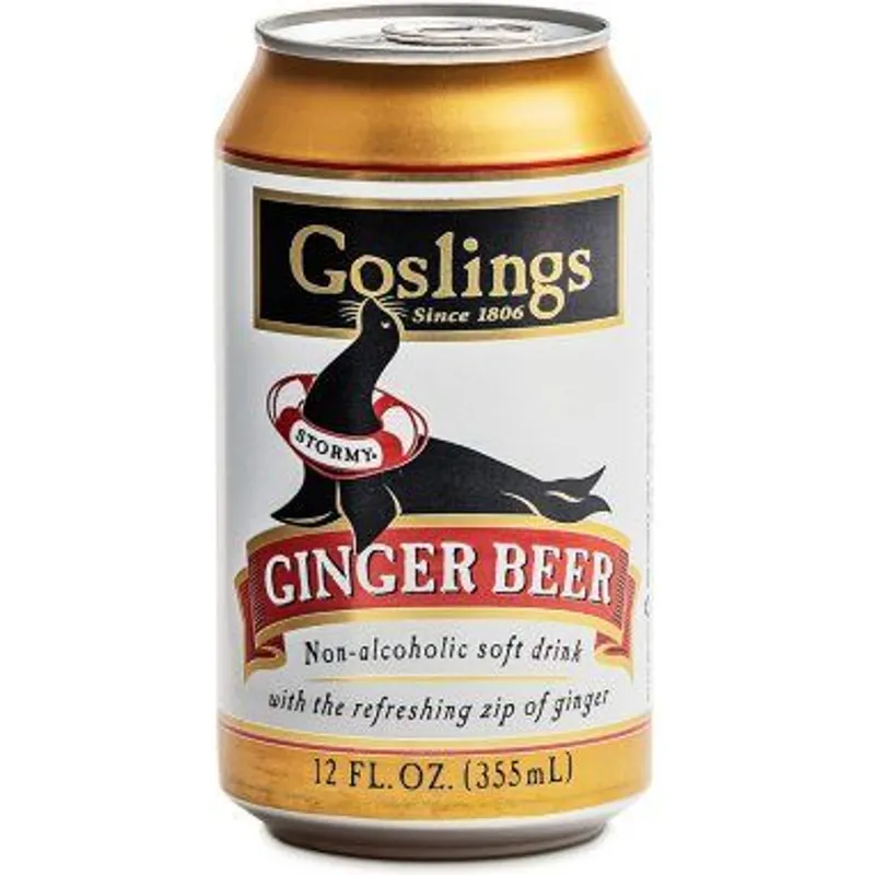 Goslings Ginger Beer Non Alcoholic Soft Drink view 1
