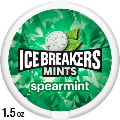 Ice Breakers Spearmint Sugar Free Mints 1.5 oz