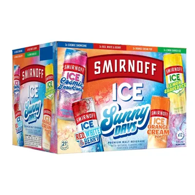 Smirnoff Ice Sunny Days Variety Pack 12pk 12oz Can