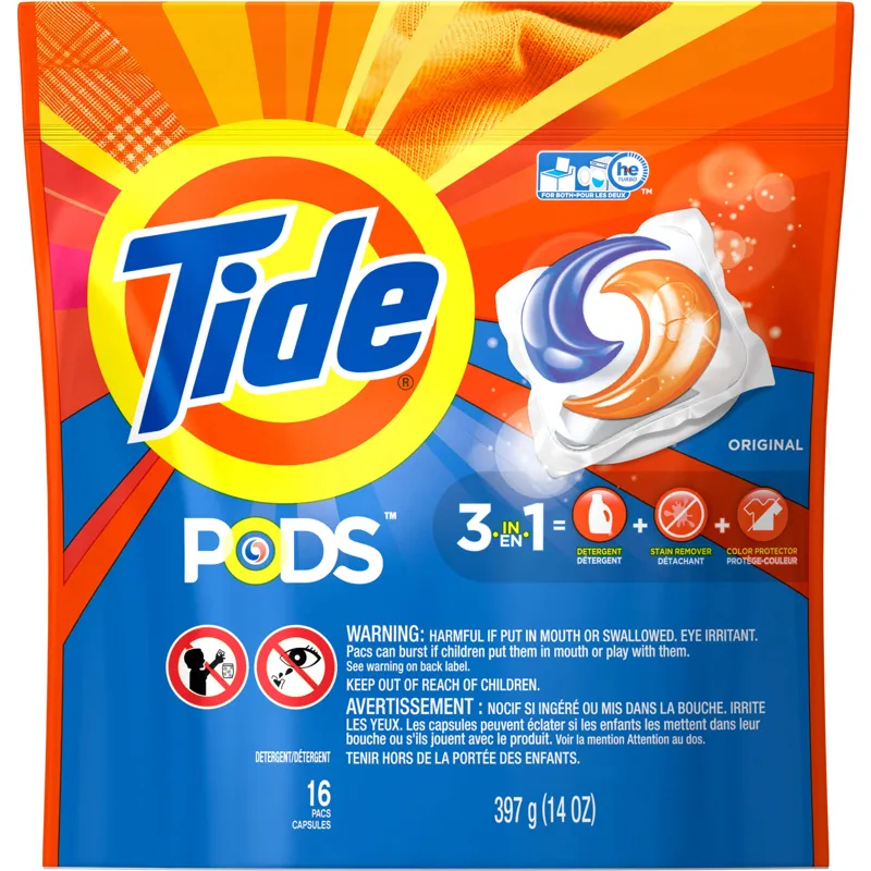 Tide Pods HE Original Scent Liquid Detergent view 1