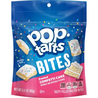 Kellogg's Pop-Tarts Bites Confetti Cake 3.5 oz Bag