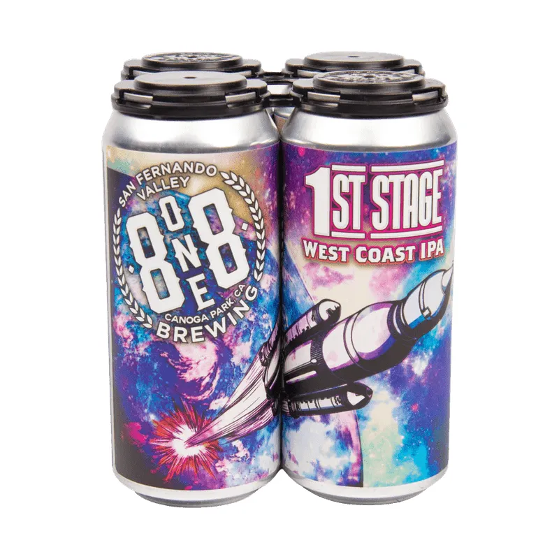 8ONE8 Brewing 1st Stage West Coast IPA view 1