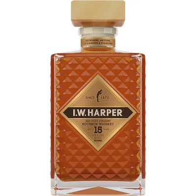 I.W. Harper 15 Year Old Bourbon Whiskey 750mL
