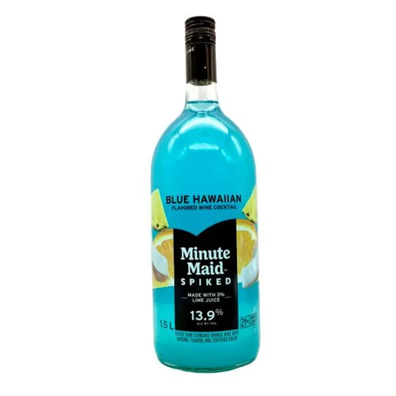 Minute Maid Spiked Blue Hawaiian view 1