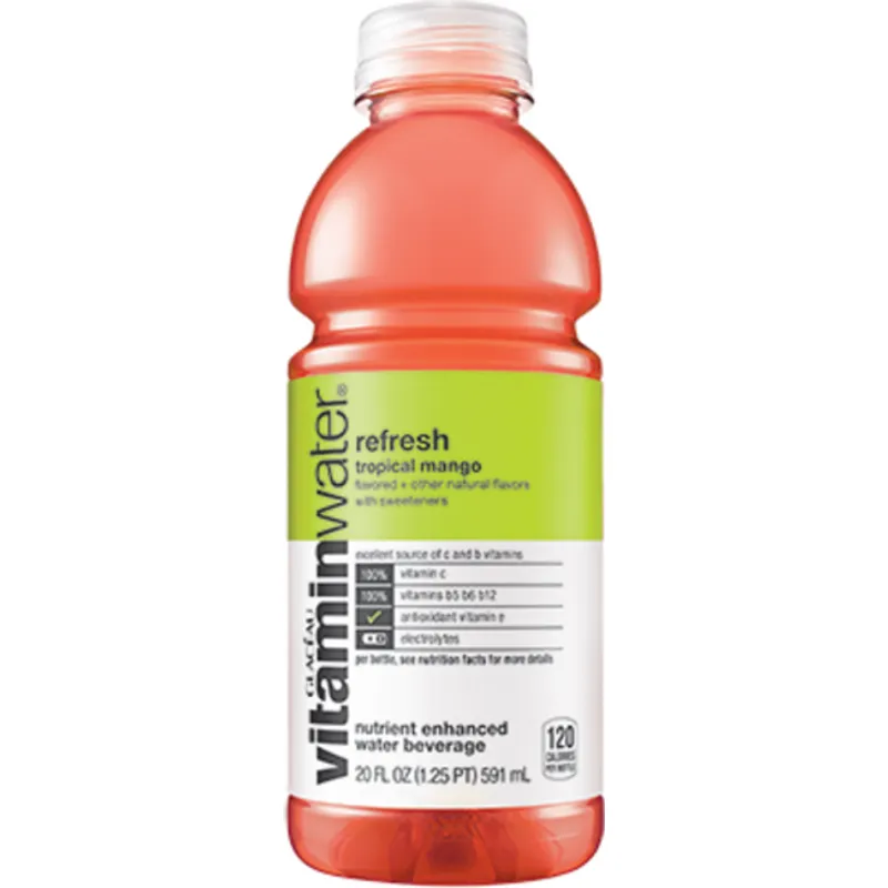 Vitamin Water Refresh Tropical Mango view 1