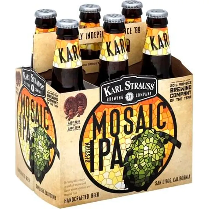 Karl Strauss Mosaic Session IPA view 1