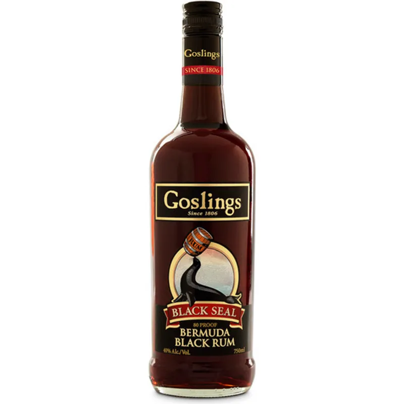 Goslings Black Seal Black Rum view 1