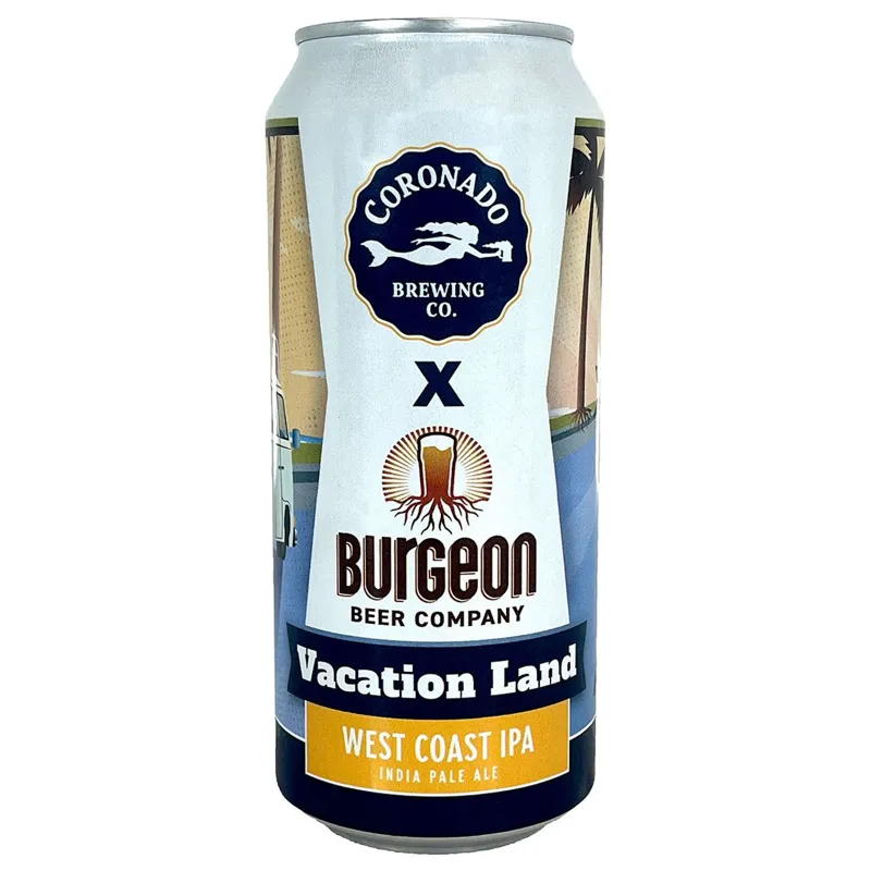 Coronado Brewing Co. Vacation Land West Coast IPA view 1