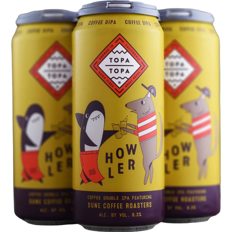 Topa Topa Brewing Co. Howler Double IPA view 1