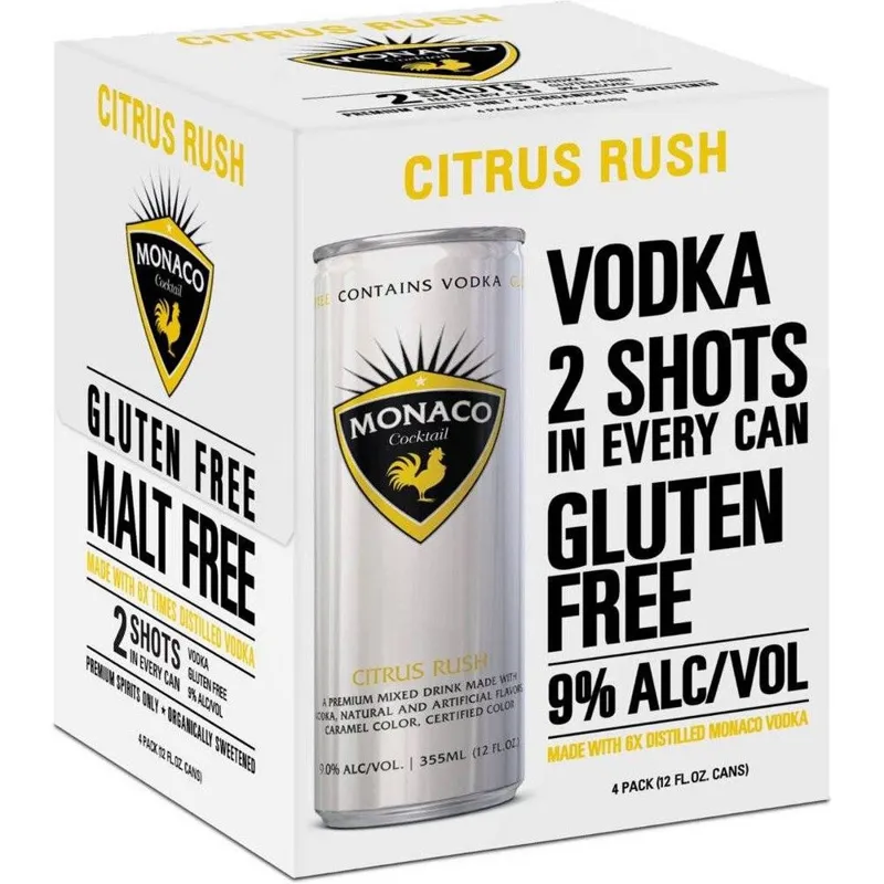 Monaco Citrus Rush Vodka Cocktail view 1