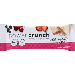Power Crunch Wild Berry Creme Protein Energy Bar